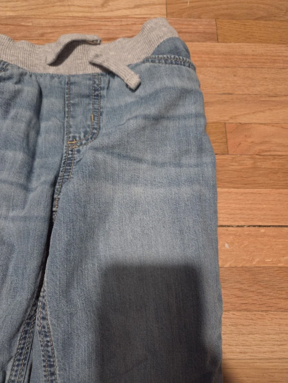 OshKosh B'gosh Light Blue Denim Jogger Jeans Fleece Lined / Size 4t